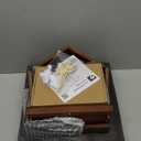 Smart Bird Feeder with Camera Solar Powered AI Identification 10,000+ Bird 2K UHD Video Live Instant Arrival Alerts and Real-Time Motion Detection Weatherproof Bamboo for Outdoor Birds Lovers