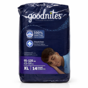 Goodnites Boys' Nighttime Bedwetting Underwear, Size Extra Large (95120 lbs), 28 Ct (2 Packs of 14),