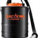 BACOENG Ash Vacuum, 4 Gallon Ash Vacuum for Pellet Stoves, Fireplaces Ash Vacuum Cleaner, for Wood Stove, Pellet Grill