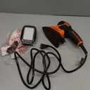 BLACK+DECKER Detail Sander, 1.2 Amp, 16,000 OPM, Compact Design, 3-Position Grip for Comfort, Includes Dust Collector, Corded (BDEMS600)
