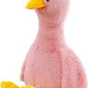 Duck Stuffed Animal, Stuffed Duck Plush Toys, Birthday for Kid Boys Girls (10inch-Pink)