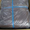 Large Waterproof Tarp - Heavy Duty 10 Mil Thick Poly Tarpaulin Ideal for Canopy Tents, Boats, RV or Pool Covers - Multipurpose Protective Tarps with Grommets for Indoor and Outdoor Use | 24' x 50'