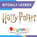 Disguise Harry Potter Hufflepuff Robe, Official Wizarding World Costume Robes, Classic Kids Size Dress Up Accessory, Child Size (7-8) (Black, M)