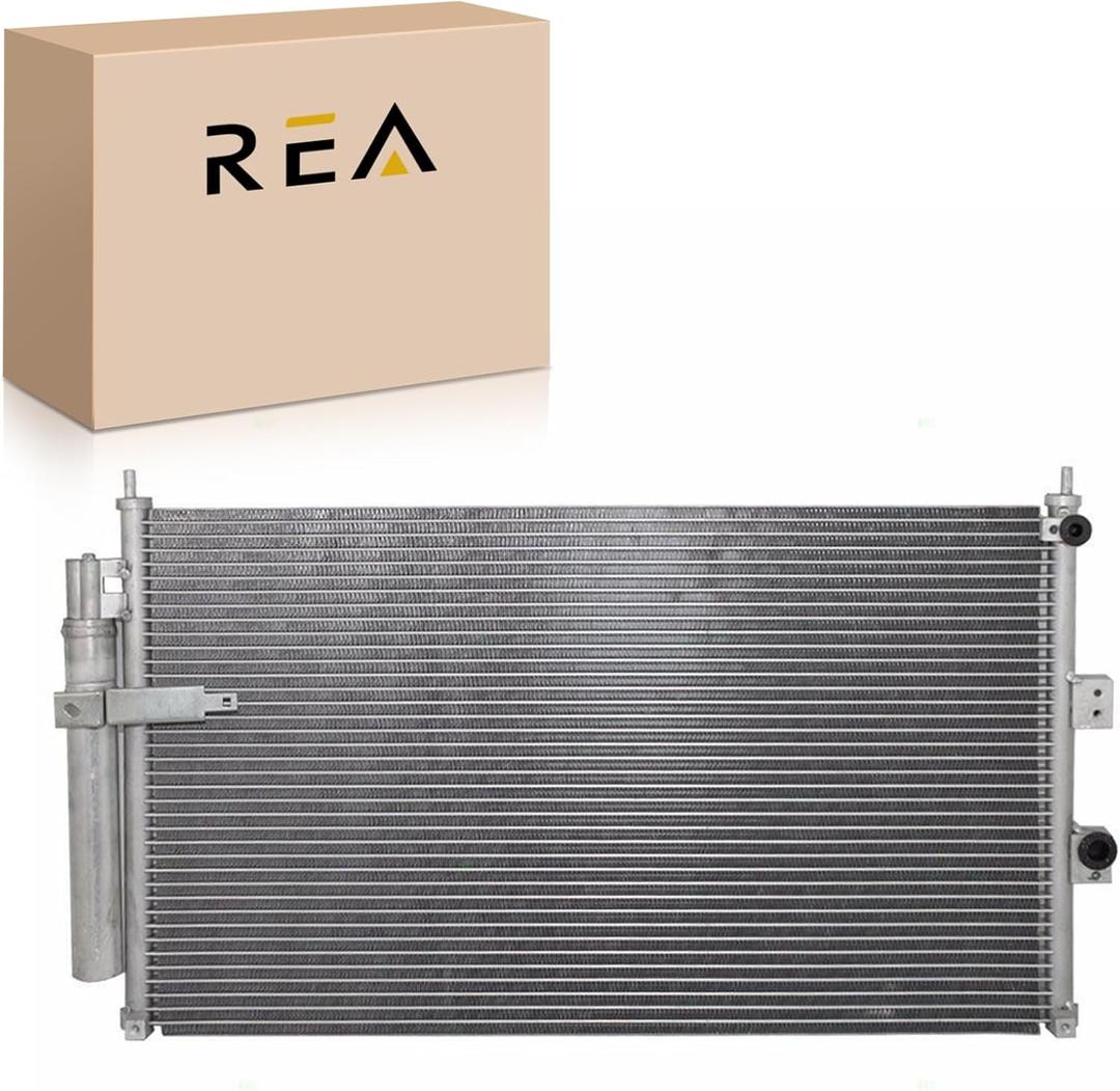 Redair Air Conditioning A/C Condenser Compatible with Honda Civic 1.3L 2006-2009, Civic 1.8L 2006-2011,Civic 2.0L 2007-2011,Acura CSX 2.0L 2006-2011 80102SVAA03