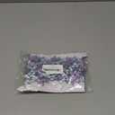 Purple Flower Lace Trim Ribbon Embroidery Applique Edge Lace Lilac Floral Leaf Vintage Embroidered Polyester Ribbons for Sewing Making Bridal Wedding Decor Dresses Embellishment DIY Crafts