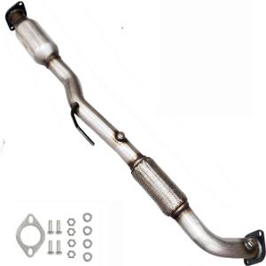 Rear Catalytic Converter Compatible with Camry 2002-2006 2.4LSolara 2004-2006 2.4L ONLY FIT ULEV. (for Camry Rear 02-06 STANDARD GRADE)