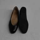 Naturalizer Womens Vivienne Comfortable Slip on Ballet Flats Size 8 Black Leather