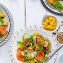 Trivets for Hot Dishes, Hot Pads for Kitchen, 7'' Trivets for Hot Pots and Pans, Pot Holders for Kitchen, Pot Holders Heat Resistant 4-Pcs, Kitchen Essentials for New Home (Gray)