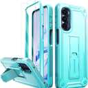 URBANITE for Motorola Moto G Stylus 5G (2022) Case, Military Grade Rugged Shockproof Protective Cover with Screen Protector and Kickstand (Sky Blue)