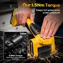 Upgraded Electric Grill Brush, Cordless BBQ Cleaner with 700RPM Powerful Motor & High-Torque Deep Cleaning, 90-Min RuntimeLED Light, 21V Rechargeable Grill Cleaning Tool for Gas & Charcoal Grills
