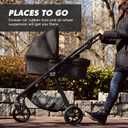 Baby Jogger® City Mini GT2 All-Terrain Lightweight Stroller, Forever Air Tires, One-Hand Fold, All-Wheel Suspension, Baby Stroller with Belly Bar, Leatherette Handlebar, Pike Fashion