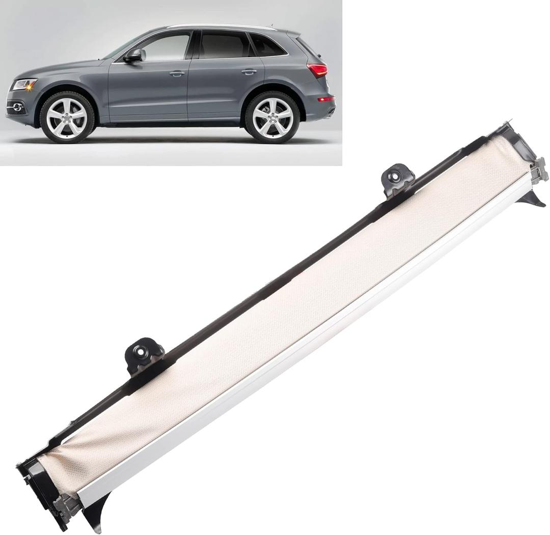 Dasbecan Beige Assembly Panoramic Sunroof Sun Shade Corn Curtain Cover Compatible with VW Jetta Golf Tiguan Sharan Audi Q5 2008-2017 Replaces# 1K9877307B