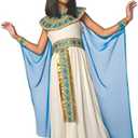 Morph Cleopatra Costume Kids, Egyptian Costume Kids, Cleopatra Costumes for Girls, Halloween Costumes for Girls, L