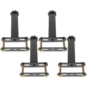 Alipis 1set Adjustable Furniture Support Legs Riser for Sofa Bed Replacement Height Adjustable Feet for Cabinets Furniture Easy Install Design