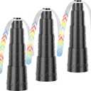 Collapsible Table Fan for Outside, Food Fans with Hanging Hook, Ultra-Quiet Tabletop Fans for Outdoor Dining & BBQ, Camping, Picnic Must Have3PCS