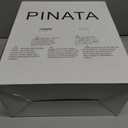 24" x 15" Large Halloween Pumpkin Pinata - Piata Kit with Stick, Rope, Blindfold, Confetti for Halloween Decoration, Fall Harvest Celebrations