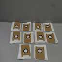 10 Pack Dust Bags Compatible with AIRROBO T20+/ T25+ Robot Vacuums, Accessories Replacement Part 3 L dust bag large capacity Dirt Disposal Bags