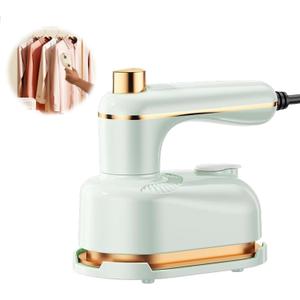 Sakerplus Steam Iron, 2-In-1 Steamer and Iron,Continuous Steam & Dry Ironing, Portable Steamer for Clothes, Compact Lightweight Design, Suitable for Home & Travel Use (Green)