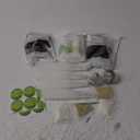 166pcs Hydroponic Pods Kit: Compatible with Aerogarden Grow Anything Herb Kits - Includes Grow Sponges Grow Baskets Grow Domes Labels A&B Plant Food - Hydroponics Supplies for Most Brand