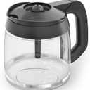 12-Cup Glass Coffee Carafe Replacement Compatible ONLY with Ninja Coffee Brewer Maker Models CE251 CE201 CE201C CE200 CE200C