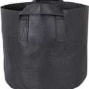 Grow Bags, Aeration Nonwoven Fabric Plant Pots with Handles, Non-Woven Planting Bag Outdoor Garden Breathable Tomato Potato Grow Bag Black J (20 Gallon)