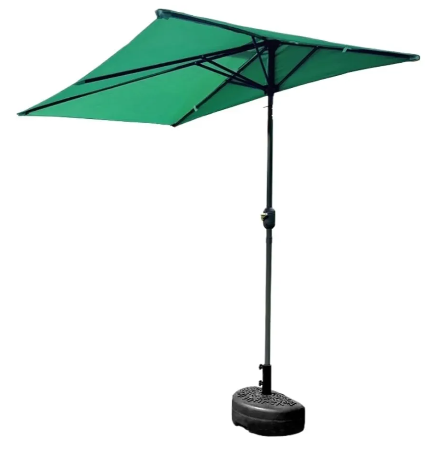 Habrur Parasol Patio Umbrella Outdoor Umbrella Patio Umbrellas Outdoor Umbrella with Crank for Pool Backyard Deck Beach Umbrella Shade (Color : A, Green)