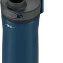 Contigo Jackson Chill 2.0, Vacuum-Insulated Stainless Steel Water Bottle with Secure Lid, Leak-Proof Travel Friendly, 20oz Capacity, Blueberry Color, Keeps Drinks Cold for 12 Hours
