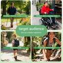 Insoles for Airtag Hidden Holder, Comfortable Cushioned Inserts,Anti-Slip,Tracking Device Insert Case for Kids Adults and Elderly, Anti-Lost Tracker Soft Inserts for Shoes (Green, L:245-270MM