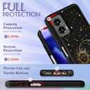 2 x for Moto G 5G 2024 Case Women - Cute Girls Phone Cover Girly Kawaii Aesthetic Unique Design Sun and Moon Heavy Duty Protective Shockproof Military Grade Teens for Motorola Moto G 5G 2024 Cases