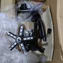 DUMOS Gaming Ergonomic Office Chair for Adults, Height Adjustable Computer Desk Chair with Flip-up Armrests, PU Leather Swivel Video Game Chair with 360 Rolling Wheels, Pink (19.7"D x 26"W x 41.8"H)