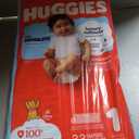 Huggies Size 1 Diapers, Little Snugglers Diapers, Size 1 (8-14 lbs), 198 Count (6 Packs of 33)
