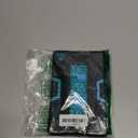 Tablet case for TCL TAB 8 LE 9137W / TAB 8 WiFi 9132X,Soft Silicone Hard PC Heavy Duty Protective Design Rugged Shockproof Rubber Tab Cover Kickstand Black+Blue