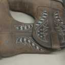Ariat Mens Hybrid VentTEK Western Boot Distressed Brown/ American Flag 11.5 Wide