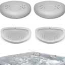 (4-Pack) 6472-972 Spa Headrest Replacement Pillow, 6455-452 Sweetwater Spas Pillow, 6472-968 Sundance spa headrest replacement, for 2001+ Sundance/Sweetwater Bahia, Cayman, Lagunas, Palermo Spa Models
