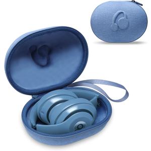 Headphones Carrying Case Compatible with Beats Over-Ear Headphones, Blue