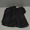 Car Leather Center Console Protector Cover Compatible with Toyota Tundra/Sequoia 2022-2026, Center Console Armrest Seat Box Cover Cushion Lid Protector Pad Waterproof Anti-Scratch Interior Accessories (Black)