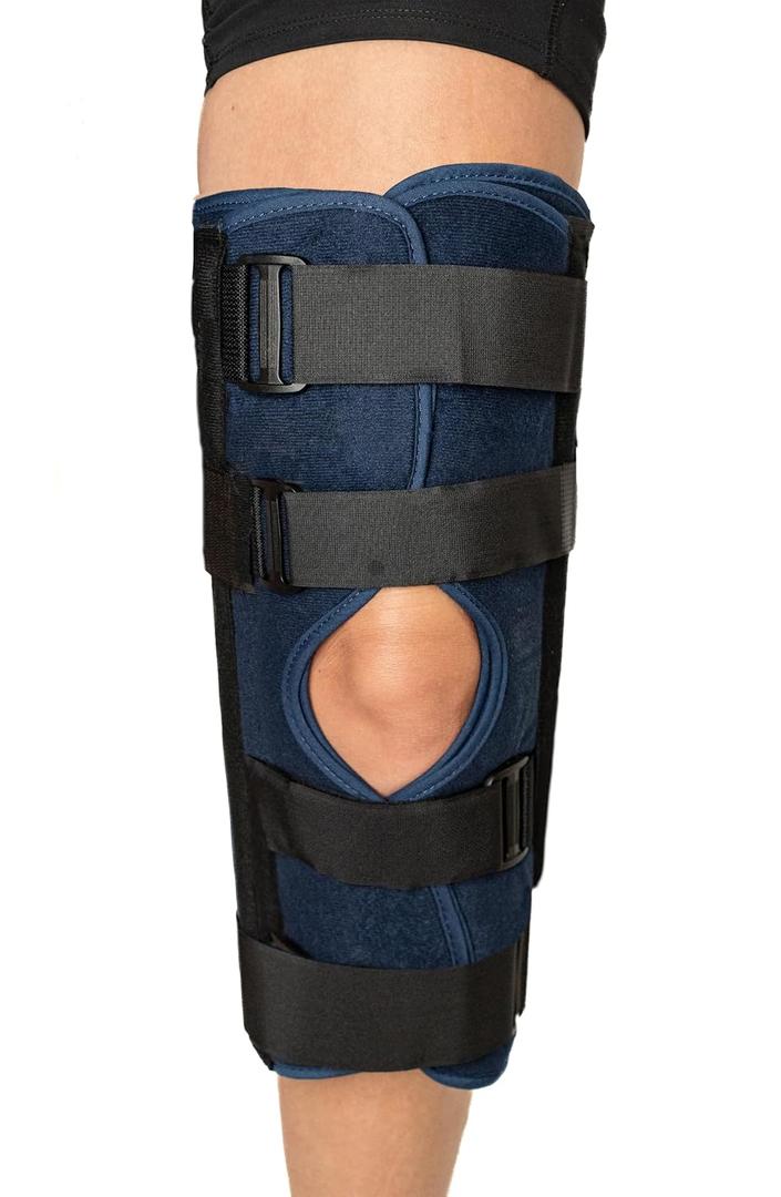 United Ortho 61016 3-Panel Knee Immobilizer, 16" Size (Blue)