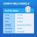 POOLPURE FS-2004 DE Grid Pool Filter Replace FNS Plus 48, 59002300, Jandy DEL/DEV48, Hayward DE4820, DEX4800DA, DE4800, PFS2448, FC-9540, PG-1904, 48 Sq Ft DE Grid, 24" High, 7 Full+1 Partial