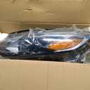 FIONE - For Chevy Malibu Headlight Assembly 2019 2020 2021 2022 Replacement Halogen Headlamp Projector Left Driver Side 84680167 84650573 GM2502498 LH