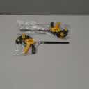 6" Mini Bar Clamps for Woodworking, 2-Piece One-Handed F Clamp/Spreader, 75LBS Load Limit Wood Clamp, Quick Release Grip Clamps for Table Wood Working, Light-duty Tools