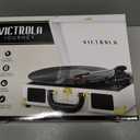 Victrola Journey Bluetooth Portable Suitcase Record Player with Built-in Speakers, 3 Speed Vinyl Record Player, RCA Out, Headphone Jack (White)