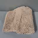 OLANLY Bathroom Rugs 36x24, Extra Soft Absorbent Chenille Bath Rugs, Rubber Backing Quick Dry, Machine Washable Bath Mats for Bathroom Floor, Tub and Shower, Home Decor Accessories, Beige