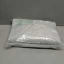 NICETOWN Blackout Curtain Liners for 95" Curtains - Black Out Curtain Liners for Drapes, Blackout Fabric Liners for Bedroom (Hooks Included) 2 Panels, 34W by 90L Per Panel Inches, Greyish White