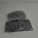 Newwise Set of 3 Stretch Outdoor Seat Cover Dark Grey