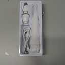 Nose Hair Trimmer for Women and Men, 3-in-1 Electric Facial Hair Removal Rechargeable Portble Waterproof Face Shaver Razor for Nose Ear Eyebrow Peach-Fuzz Lips Chin FT3001