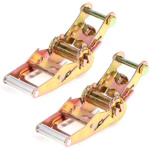 OCPTY 2 X Heavy Duty 2 Replacement Ratchet with Handle for Ratchet Strap Tie Down (MBS 11000 lbs) As Shown