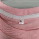 LUKYCILD Aunt Sweatshirt Women Cool Aunts Club Sweatshirts Oversized Auntie Shirt Funny Letter Print Pullover Aunt Gifts Top Pink, M