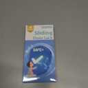 Sliding Door Lock for Kids Safety: 4 Pack Window Locks Child Proof Slide Glass Door Locks, Baby Proofing Closet Cabinet Patio Security Bar, No Drill Toddler Childproof Slider Door Window Stop