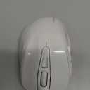 TECKNET Wireless Mouse, 2.4G Ergonomic Optical Mouse, Computer Mouse for Laptop, PC, Computer, Chromebook, Notebook, 6 Buttons, 24 Months Battery Life, 2600 DPI, 5 Adjustment Levels - White