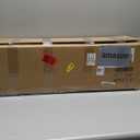 Homde Pencil Christmas Tree 6 Foot Pre-Lit Artificial Christmas Tree with Flocked Snow Pine Cone 160 Warm White Lights Holiday Decor